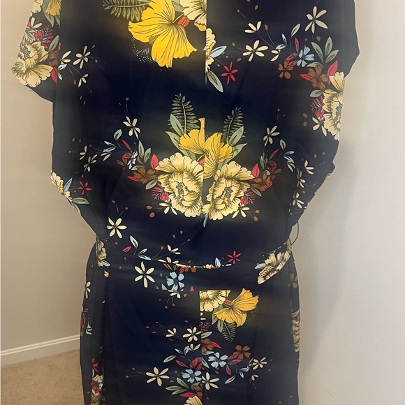 NWT Emery Rose Multi Color Floral Print Dress Size 2 XL - Picture 6 of 8